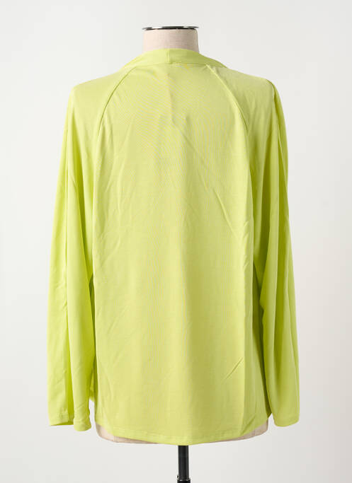 Vestă cu mâneci lungi galben FELINO femeie