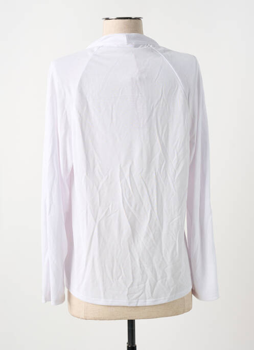 Vestă cu mâneci lungi alb FELINO femeie