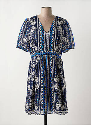 Rochie midi albastru C'EST BEAU LA VIE femeie