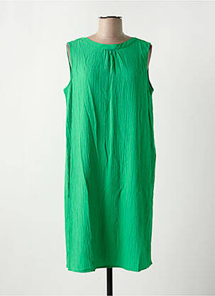 Rochie midi fără mâneci fără mâneci verde CECIL femeie