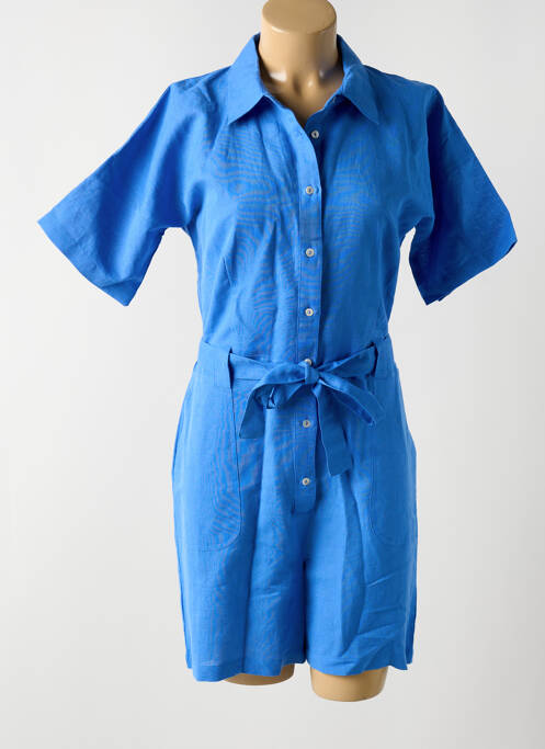 Salopetă scurtă albastru C'EST BEAU LA VIE femeie