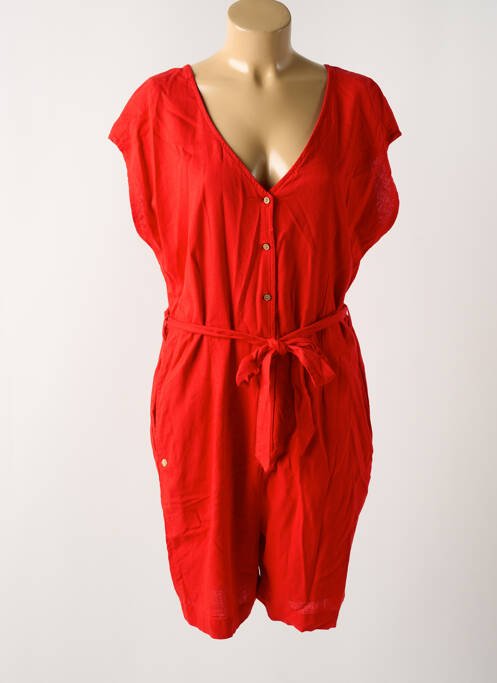 Salopetă scurtă roșu CREAM femeie