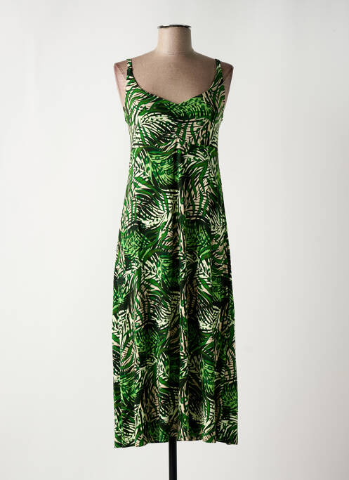 Rochie midi verde GEISHA femeie