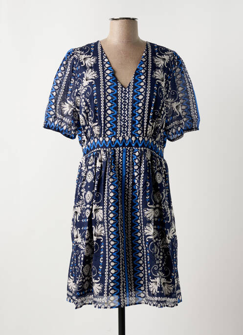 Rochie midi albastru C'EST BEAU LA VIE femeie