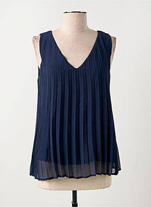 Top albastru CREAM femeie