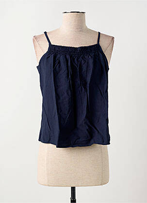 Top albastru CREAM femeie