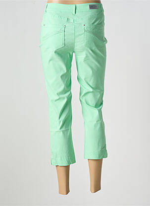 Pantalon trei sferturi buzunare verde DIANE LAURY femeie