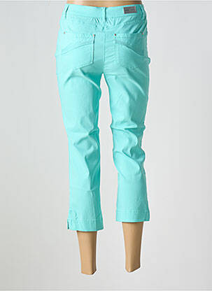 Pantalon trei sferturi buzunare albastru DIANE LAURY femeie