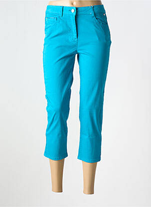 Pantalon trei sferturi albastru DIANE LAURY femeie