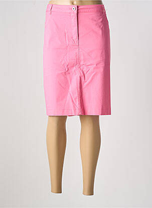 Fustă midi roz BRANDTEX femeie