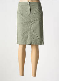 Fustă midi croială dreaptă verde BRANDTEX femme