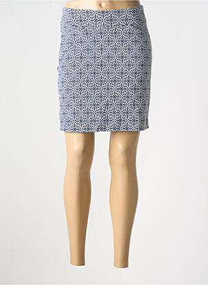 Fustă scurtă albastru CARRE ROYAL femeie