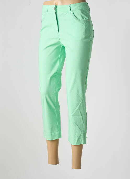 Pantalon trei sferturi verde DIANE LAURY femeie