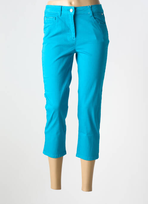 Pantalon trei sferturi albastru DIANE LAURY femeie