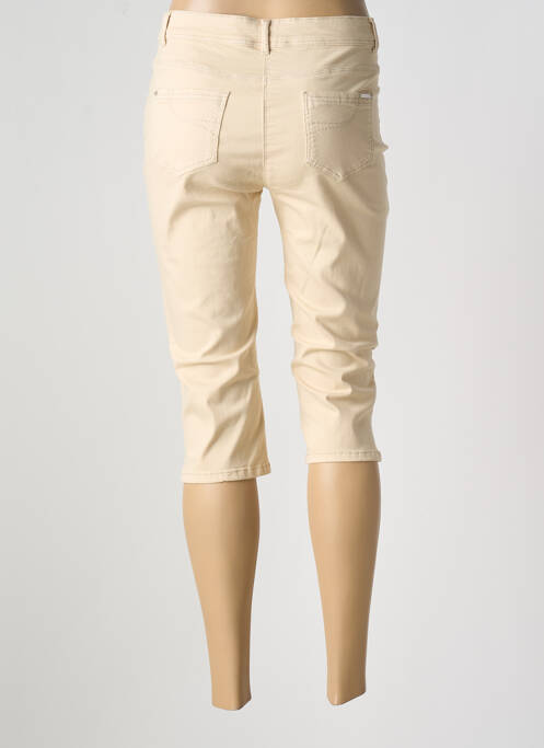 Pantalon trei sferturi buzunare bej DIANE LAURY femme