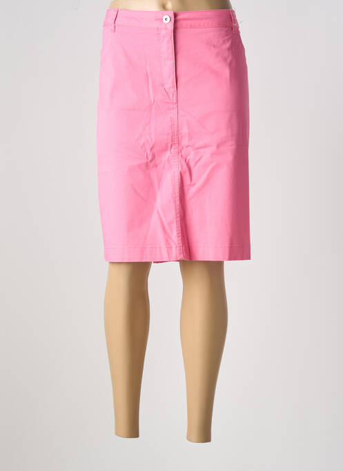 Fustă midi roz BRANDTEX femeie