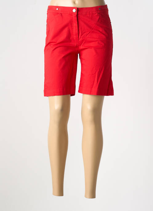 Bermudă roșu FELINO femeie