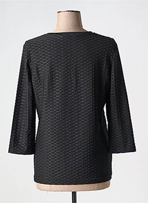 Top guler rotund mâneci 3/4 negru BETTY BARCLAY femeie