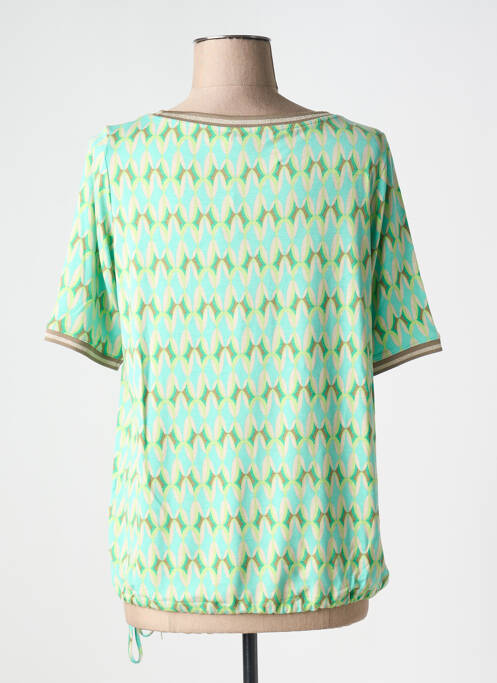 Tricou imprimeu fantezie mâneci scurte verde BETTY BARCLAY femme