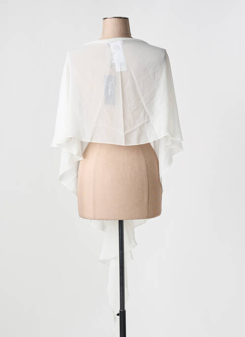 Poncho alb VERA MONT femeie