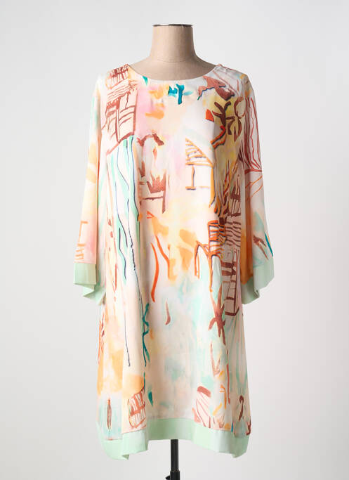 Rochie midi bej MISSY femeie