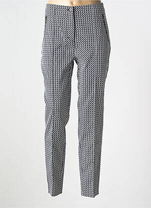 Pantalon slim talie elastică mărime normală negru ANNA MONTANA femeie