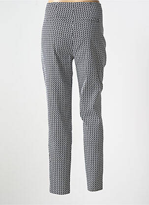 Pantalon slim talie elastică mărime normală negru ANNA MONTANA femeie