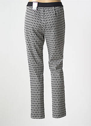 Pantalon slim talie elastică mărime normală negru ANNA MONTANA femeie