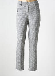 Pantalon slim elasticitate mărime normală gri ANNA MONTANA femme