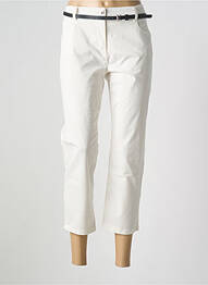 Pantalon 7/8 elasticitate mărime normală alb BETTY BARCLAY femme
