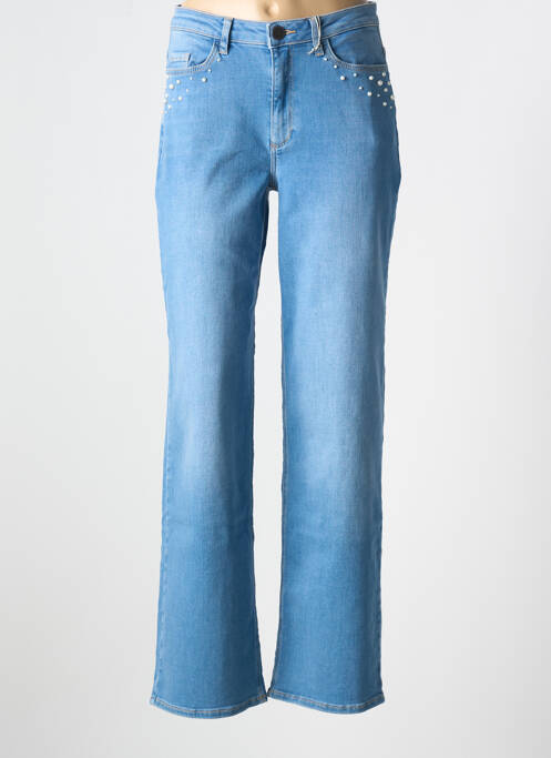 Blugi cu croială dreaptă albastru BETTY & CO femeie