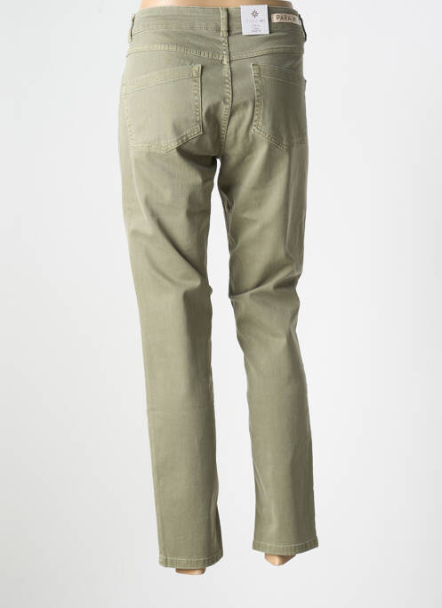 Blugi cu croială slim verde PARA MI femeie