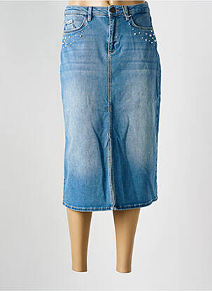 Fustă midi albastru BETTY & CO femeie