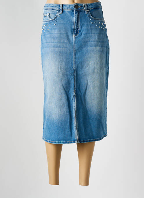 Fustă midi albastru BETTY & CO femeie