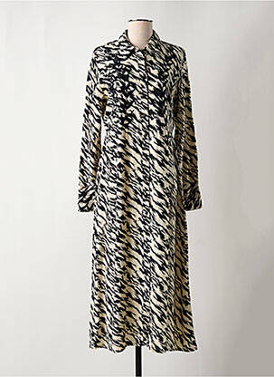 Rochie lungă negru ANGE femeie