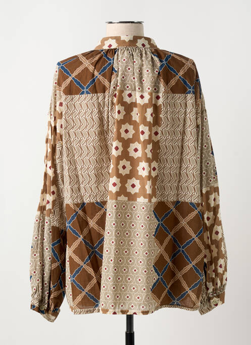 Cămașă maro JOHANNA PARIS femeie