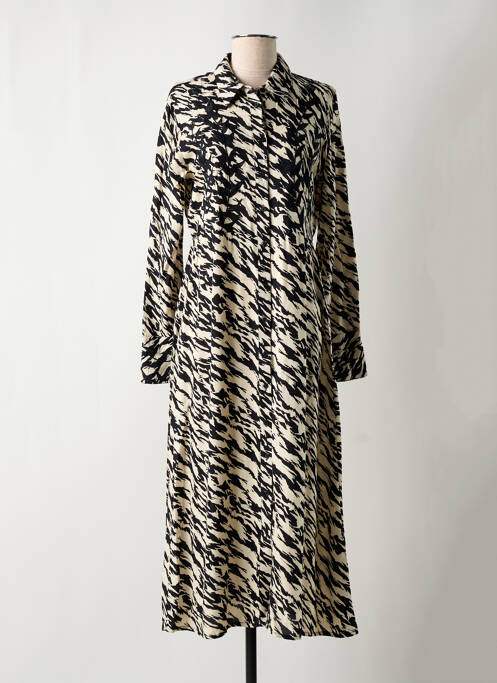 Rochie lungă negru ANGE femeie