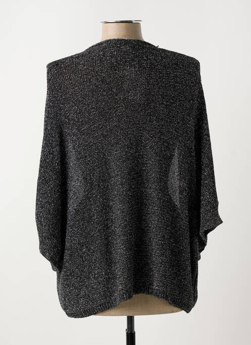 Vestă cu mâneci lungi negru ANGE femeie