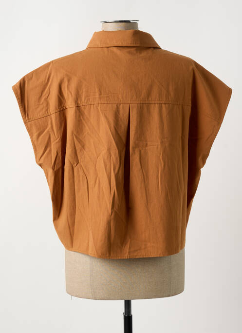 Cămașă maro GRACE & MILA femeie