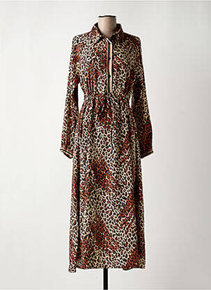 Rochie lungă maro AN' GE femeie