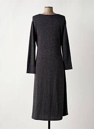 Rochie lungă mâneci lungi mâneci lungi gri SCARLET ROOS femeie