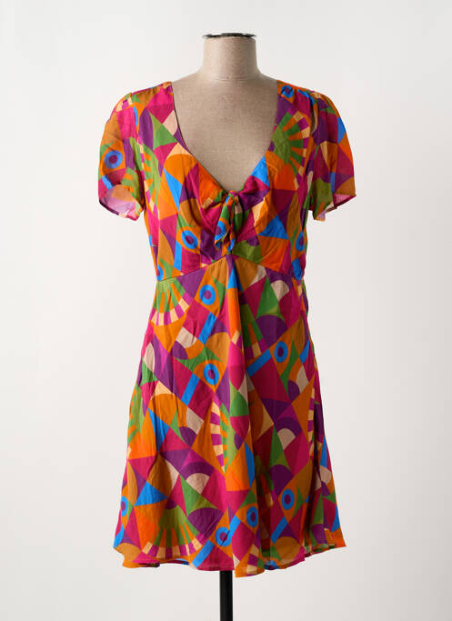 Rochie scurtă portocaliu CHICOSOLEIL femeie