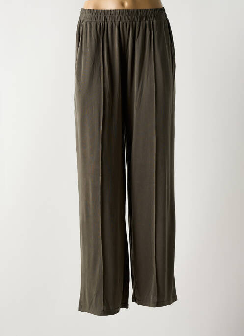Pantalon drept verde GRACE & MILA femeie