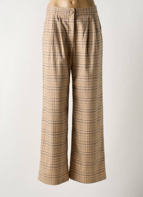 Pantalon drept bej LA PETITE ETOILE femeie