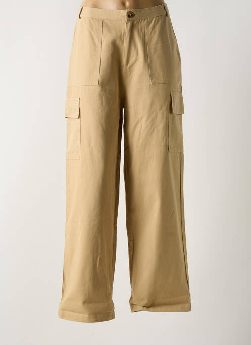 Pantalon cargo bej LA PETITE ETOILE femeie