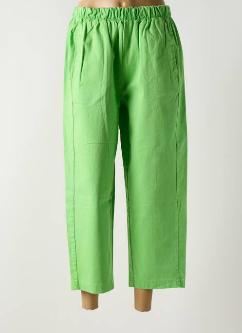 Pantalon 7/8 verde INTUITION femeie