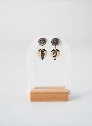 Cercei argintiu SECRET DE CUIR femeie