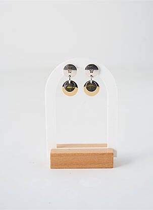 Cercei argintiu SECRET DE CUIR femeie