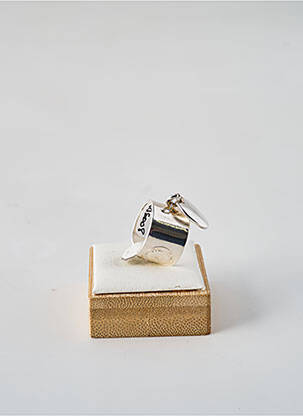 Inel materiale metalice argintiu SECRET DE CUIR femeie