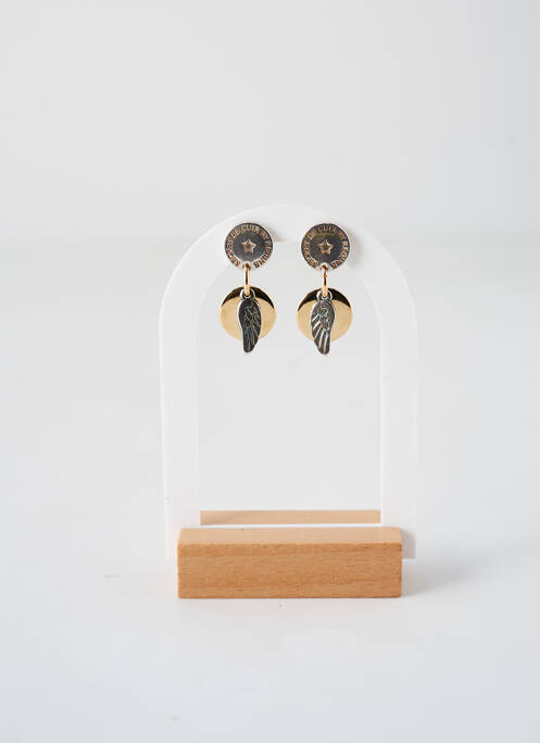 Cercei argintiu SECRET DE CUIR femeie